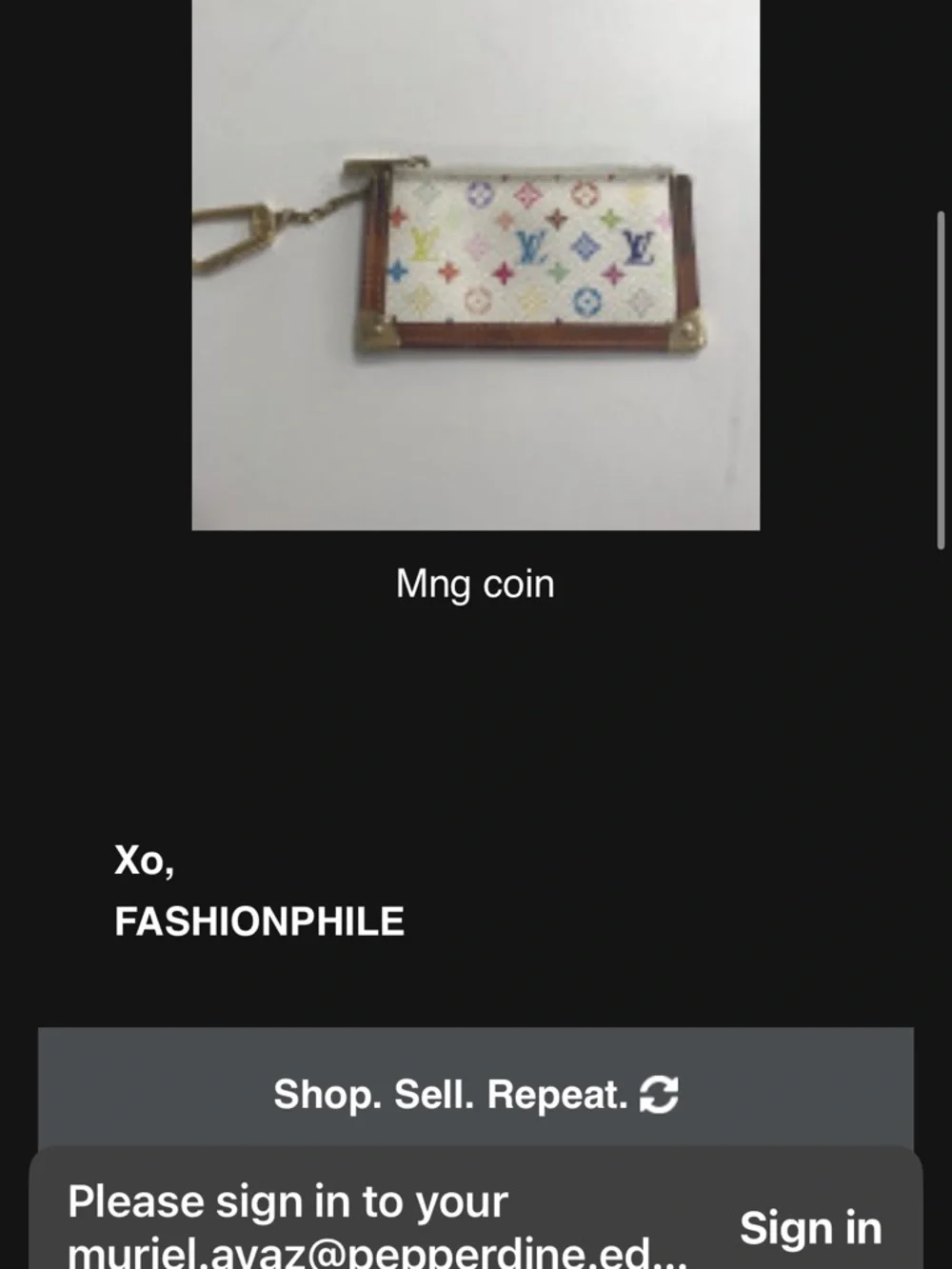 Louis Vuitton Murakami Takashi Wallet Key Holder